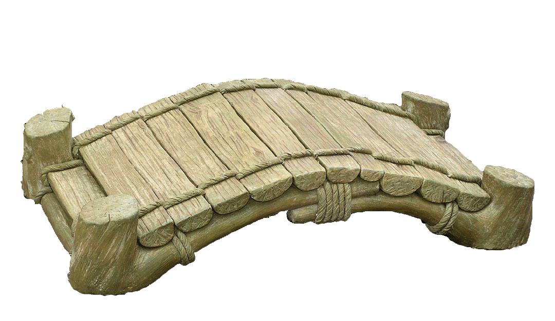 Bitty Bridge outdoor statue for sale